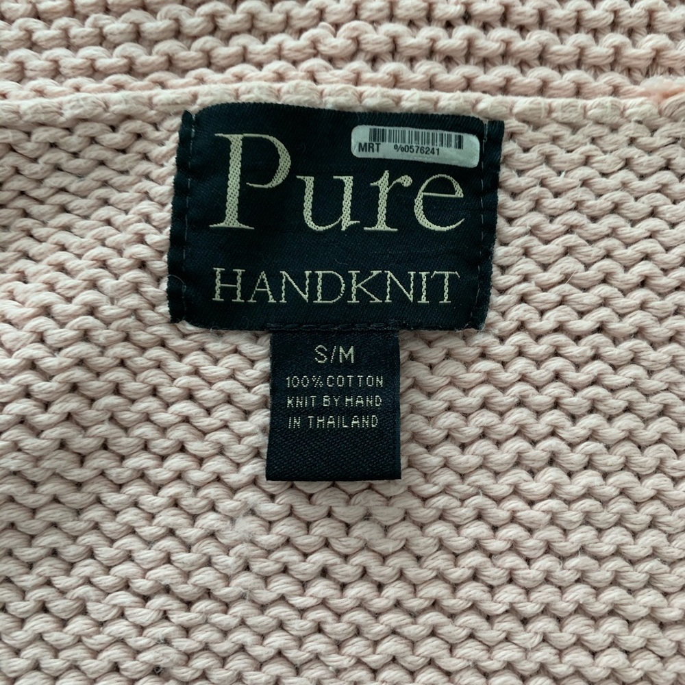PURE cardigan sweater in color soft blush / pink